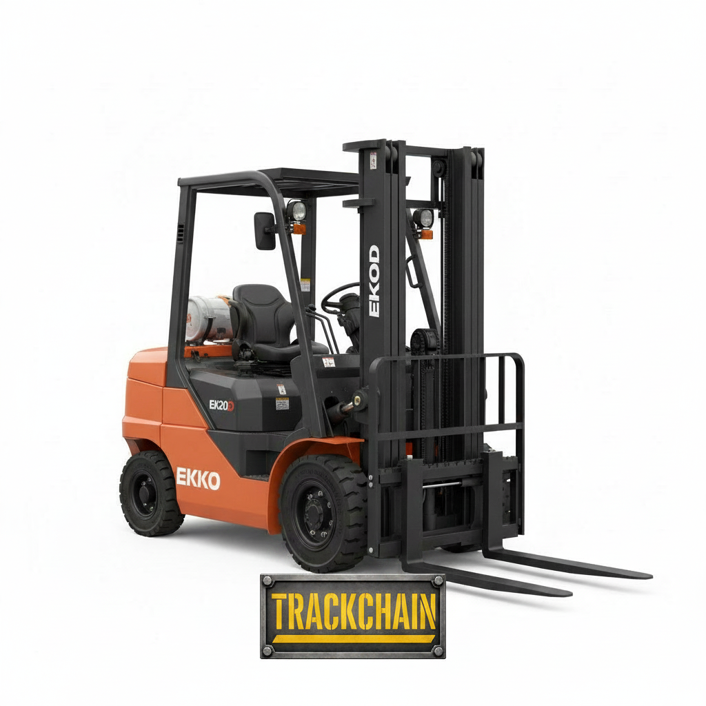EKKO EK20D Forklift with solid pneumatic tires 4000 lbs. cap